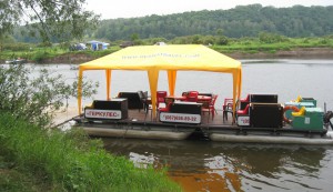 Плот "Геркулес" в Новгород-Северском